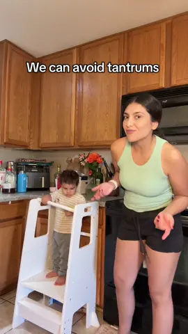 We can avoid tantrums!! #foryou #toddlermom #toddlertantrums #toddlerstool #kidsstepstool 