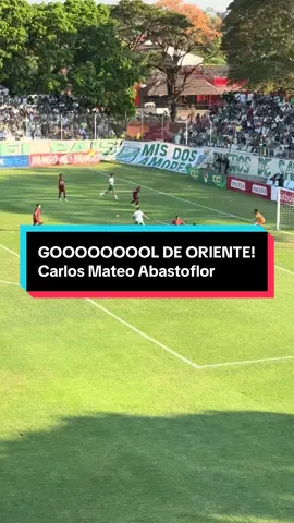 GOOOOOOOOOOL DE ORIENTEEE Carlos Mateo Abastoflor marca el tanto del tercero. #orientepetrolero 3-0 #realoruro #futbolbolivia 