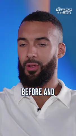 “If that would have happened in the NBA I probably would have been out for at least a few weeks” -- Rudy Gobert speaks on splitting his finger and getting surgery the day before a game in the Olympics