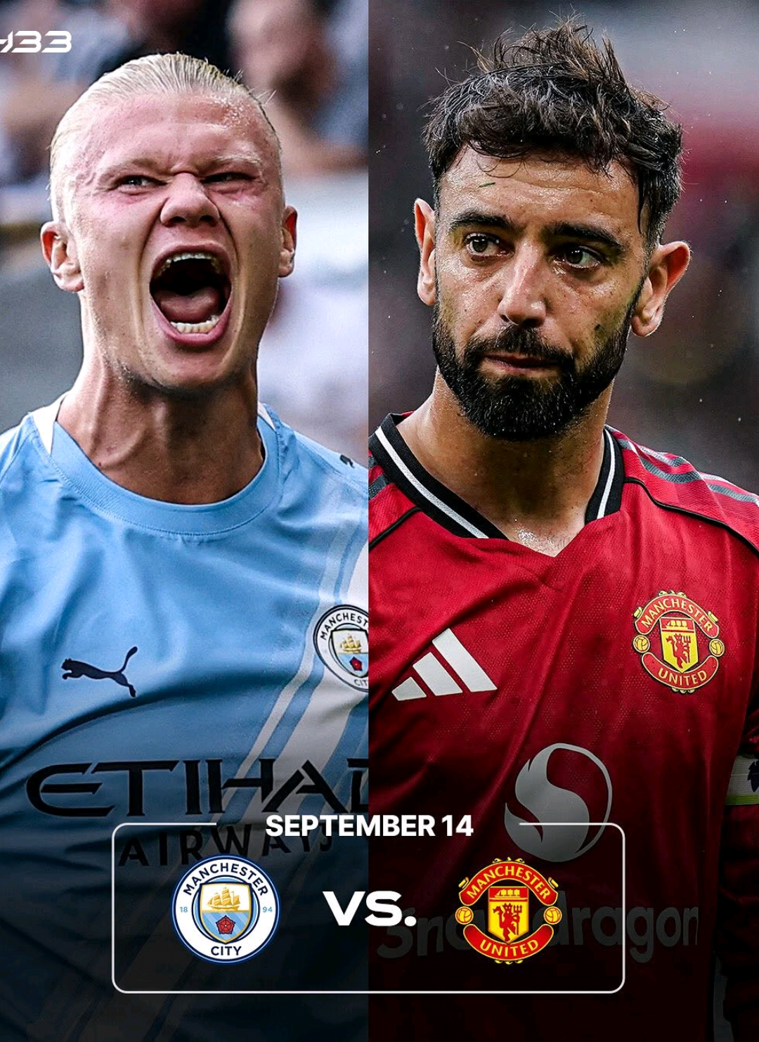 Big Match Derby Manchester🔥⚔︎🏴󠁧󠁢󠁥󠁮󠁧󠁿 Minggu 14 September 2025 Kick Off 22.30 WIB #manchesterunited #manchestercity #fyp #footballtiktok #viral 