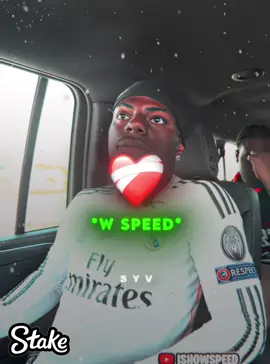 W SPEEEED❤️‍🩹 | (quality in bio!) #ishowspeed #speed #viral #edit #fyp 
