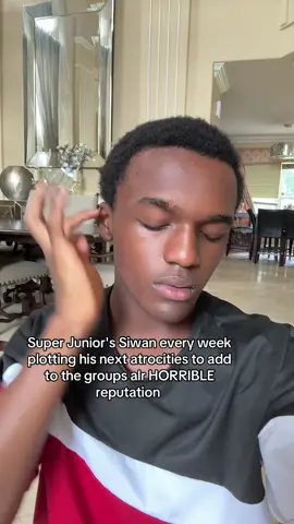 For anything good a suju member does Siwan must commit 5 atrocities to balance it out #kpop #kpopfypシ #superjunior #elf #siwan 