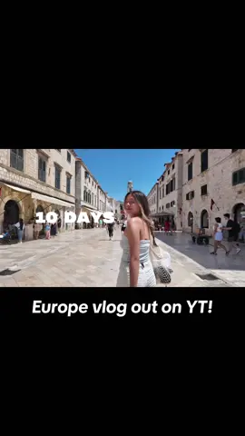 Summer in Europe is finally uploaded! 🫶 #europevlog #Summer #europe 