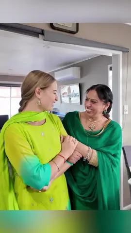 BTS | My INDIAN Mother In Law doesn’t Like Me 😱 #punjabi #india #saas #bahu 