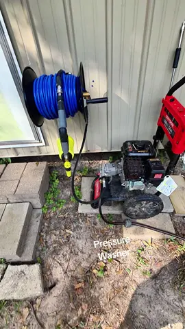 Pressure Washer Hose Reel @M MINGLE Pressure Washer @Tool Daily Power Washer  #pressurewasher #pressurewashing #tiktokshopcreatorpicks #sintexan 