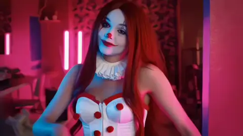 Clown dance #ClownMakeup #HorrorCosplay #PennywiseMakeup #ScaryBeauty #CreepyMakeup 