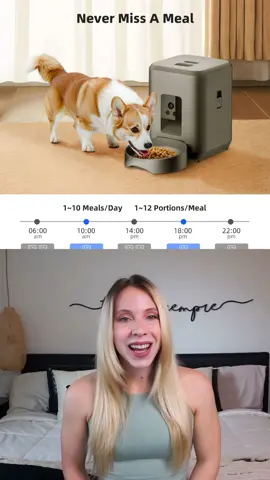🐾 Keep your pets happy & healthy even when you’re not home! The Smart Pet Feeder with WiFi + Camera lets you: ✔️ Schedule & control meals anytime, anywhere 📱 ✔️ Watch & talk to your pet in real time 🎥 ✔️ Portion control for better health 🐕🐱 💰 Only $99.99 (Limited Stock) 🚚 Free Delivery USA | Canada | UK | Worldwide 🛒 Shop now 👉 https://pawsifypets.com/products/https-pawsifypets-com-products-pet-intelligent-feeder-timed-and-quantitative-automatic-feeding-machine-for-cats-wifi-remote-video-enabled-dog-feeding-machine #SmartPetFeeder #AutomaticFeeder #PetCare #PetEssentials  #creatorsearchinsights 