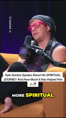 Kyle Gordon Speaks About His Spiritual Journey And How Much Its Helped Him🥀🙏 #kylegordon #altpop #indiemusic #fyp #viral @Kyle Gordon 