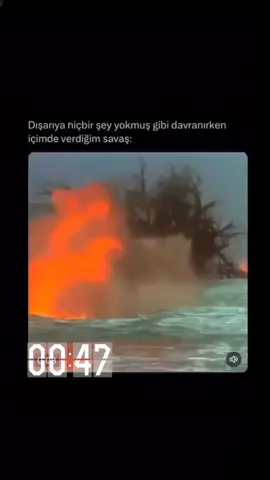 ağır hasarlı bir insan olduk çıktık 🙏