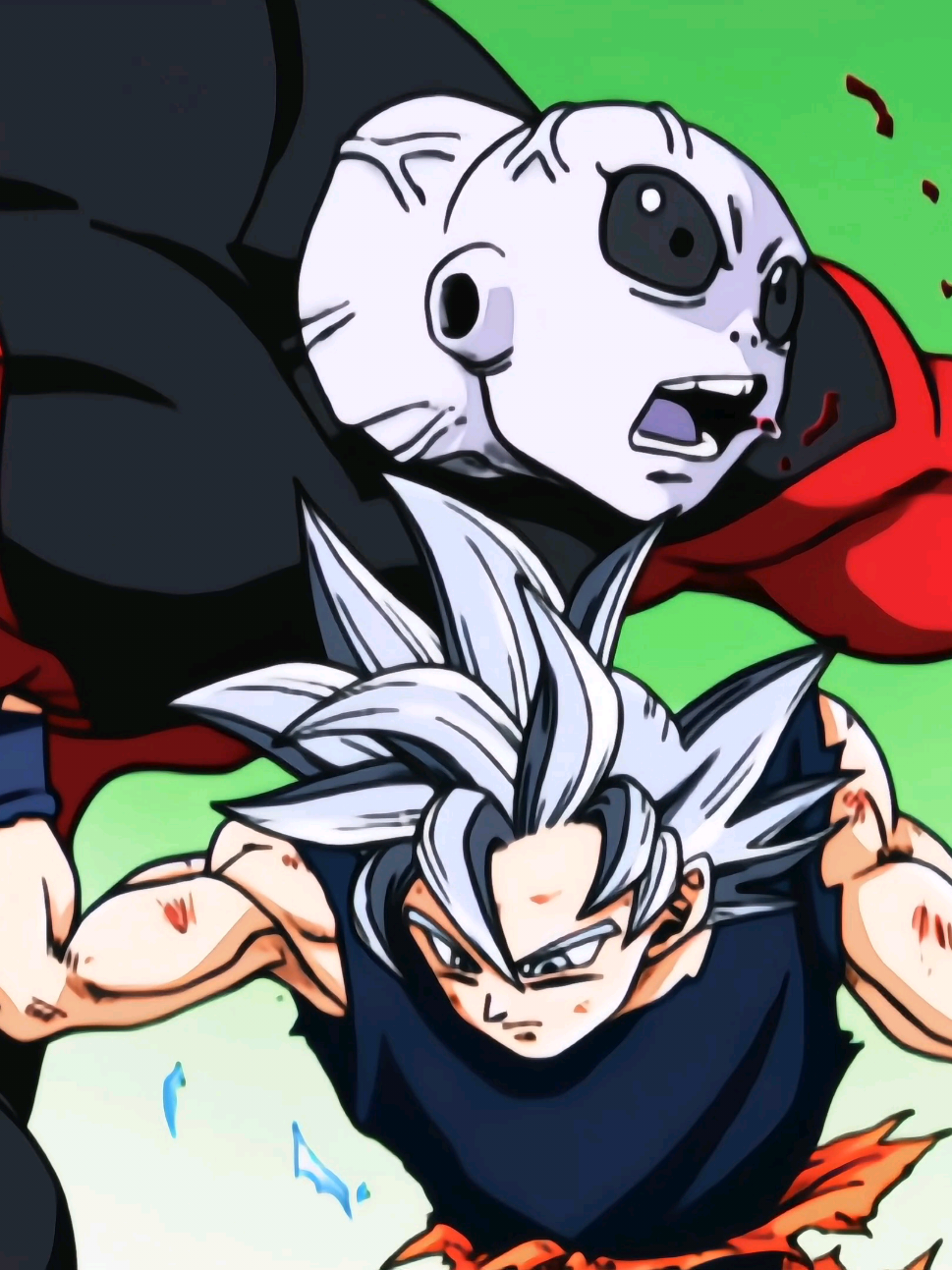 Gokú Vs Jiren!! Manga!!🔥🗿 #anime   #animeedit  #animetiktok #gokuedit  #fyp 