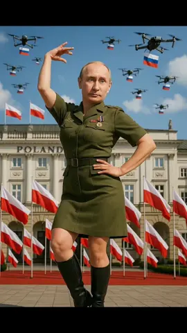 Trump & Putin’s Big Surprise in Poland #trump #funny #ai 