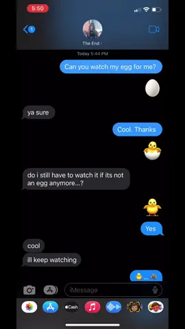 At least one of my kids plays along! Lol #watchmyegg #eggwatch 