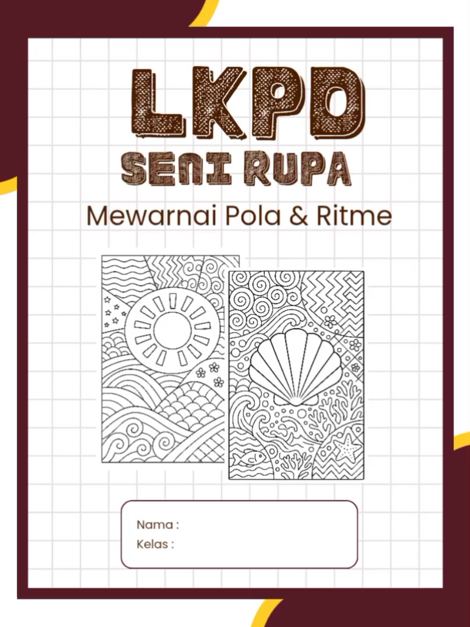 Udah cukup bingung-bingung lagi deh… Kini ada mewarnai pola & ritme yang bikin belajar seni rupa jadi seru + gampang banget! Cocok buat anak-anak biar lebih kreatif dan nggak cepat bosan. Yuk cobain sekarang, biar kegiatan belajar makin FUN #belajarbarengsyaukidz #poladanritme #poladanritmesenirupa #senirupa 