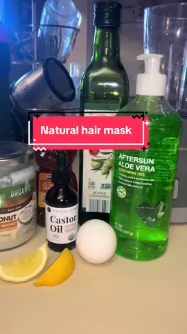 Exactly what she needed & super beneficial 👌🏽💆🏽‍♀️ #naturalhaircare #hairmask #fyp #naturalremedies #bonusbaby 
