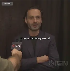 Feliz cumpleaños número 52 a uno de los mejores actores del mundo,Andrew. Hoy celebramos la maravillosa persona que eres y lo afortunados que somos tus fans de tenerte en nuestras vidas. Que este nuevo año te regale sonrisas infinitas, sueños cumplidos y más momentos inolvidables. Brilla siempre con tu luz única, porque el mundo es más bonito con tu presencia. ❤️‍🩹 #andrewlincon #rickgrimes #twd 