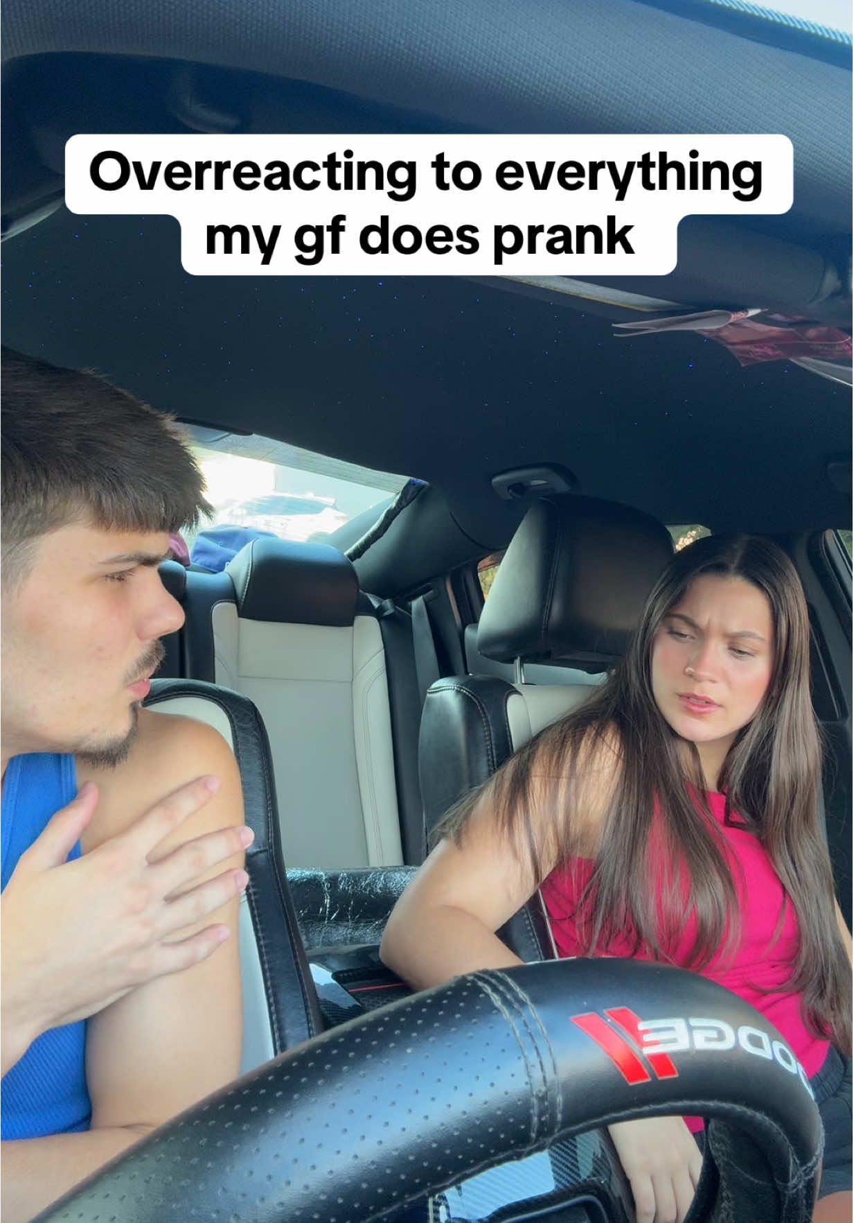 how does she like it!!? 😆🤣 @maeveplusryan  #coupleprank #foryou #Relationship #harmlessprank #trending 