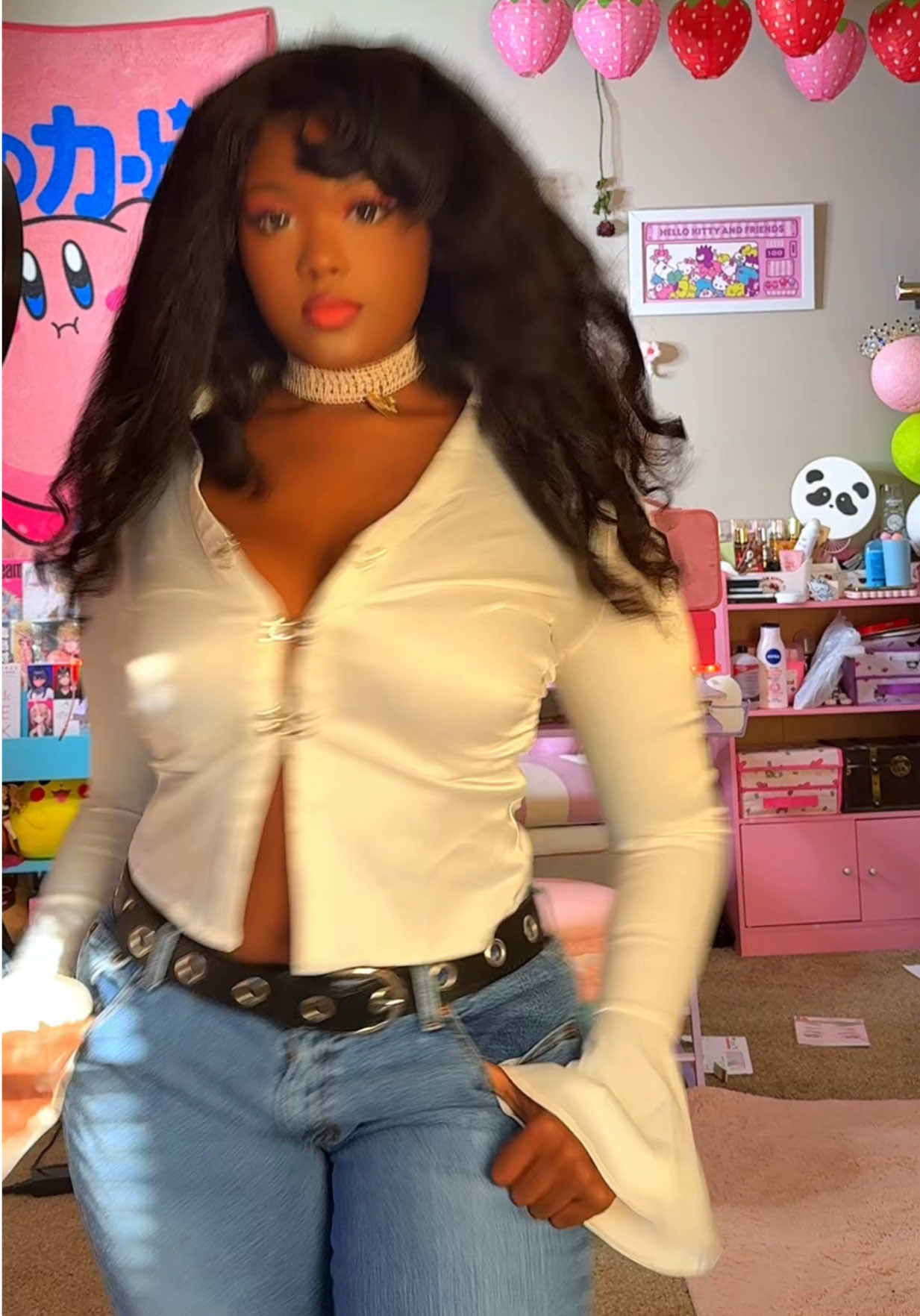 I don't know how to make a milkshake... ##kawaiiblackgirl##kawaiiaesthetic##fyp##katseye##fashiontiktok