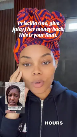 Full back story on @Juicy J page. Sis, I hope you get all of your money back and I am so sorry this happened to you. This was not your fault! Side note, your makeup is incredible and you do not need her class anyway. I hope you’ve been enjoying LA while you’re here. #makeuptiktok #BlackTikTok #fyp #priscillaono 