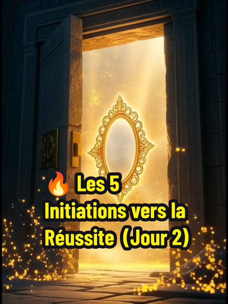 🔥 Les 5 Initiations vers la Réussite (Jour 2) Tout ce que tu veux dans la vie se cache derrière 5 Initiations… Chaque jour, je vais t’en révéler une. Demain, on commence avec Le Miroir Sacré. 👉 Abonne-toi pour ne rien rater. #KARORA #initiation #succes #developpementpersonnel #spiritualité 