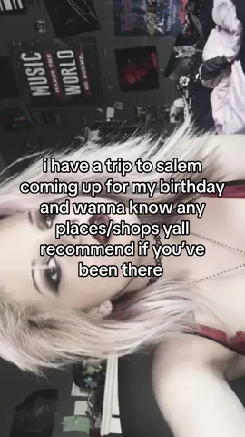 i already know some tourist places/museums i wanna go to but if there’s anything lesser known (especially shops since they aren’t really tourist attractions the way the things relating to the witch trials are) that you’d recommend lmk!! #salem #salemmassachusetts #salemwitchtrials #witch #witchesoftiktok 