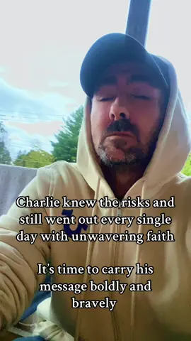 Charlie knew the risks and still went out every single day with unwavering faith #maga #trump #fyp #charliekirk #faith 