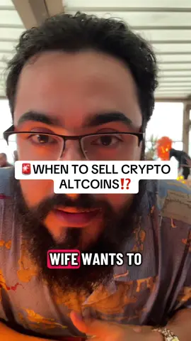 When to sell crypto altcoins? #btc #investing 