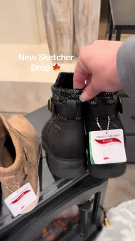 New Skechers drop three colors vegan art support water repellent great fit #Skechers #qvc #tiktokshoprestock #fallboots 