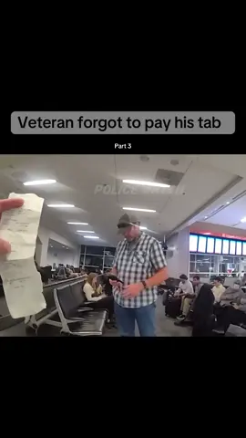 Veteran forgot to pay his tab  #fyp #trending #explore #miltarytiktok 