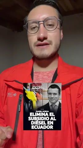 Se elimina el subsidio al disel #ecuador🇪🇨 #darwienws #ultimahora #humor #danielnoboa 