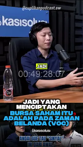 Menurut pendapat kalian gimana mengenai awal terciptanya bursa saham di indonesia? 🤔 ScYt : kasisolusi #andryhakim #stockwise #sahampemula #investasisaham #CapCut 