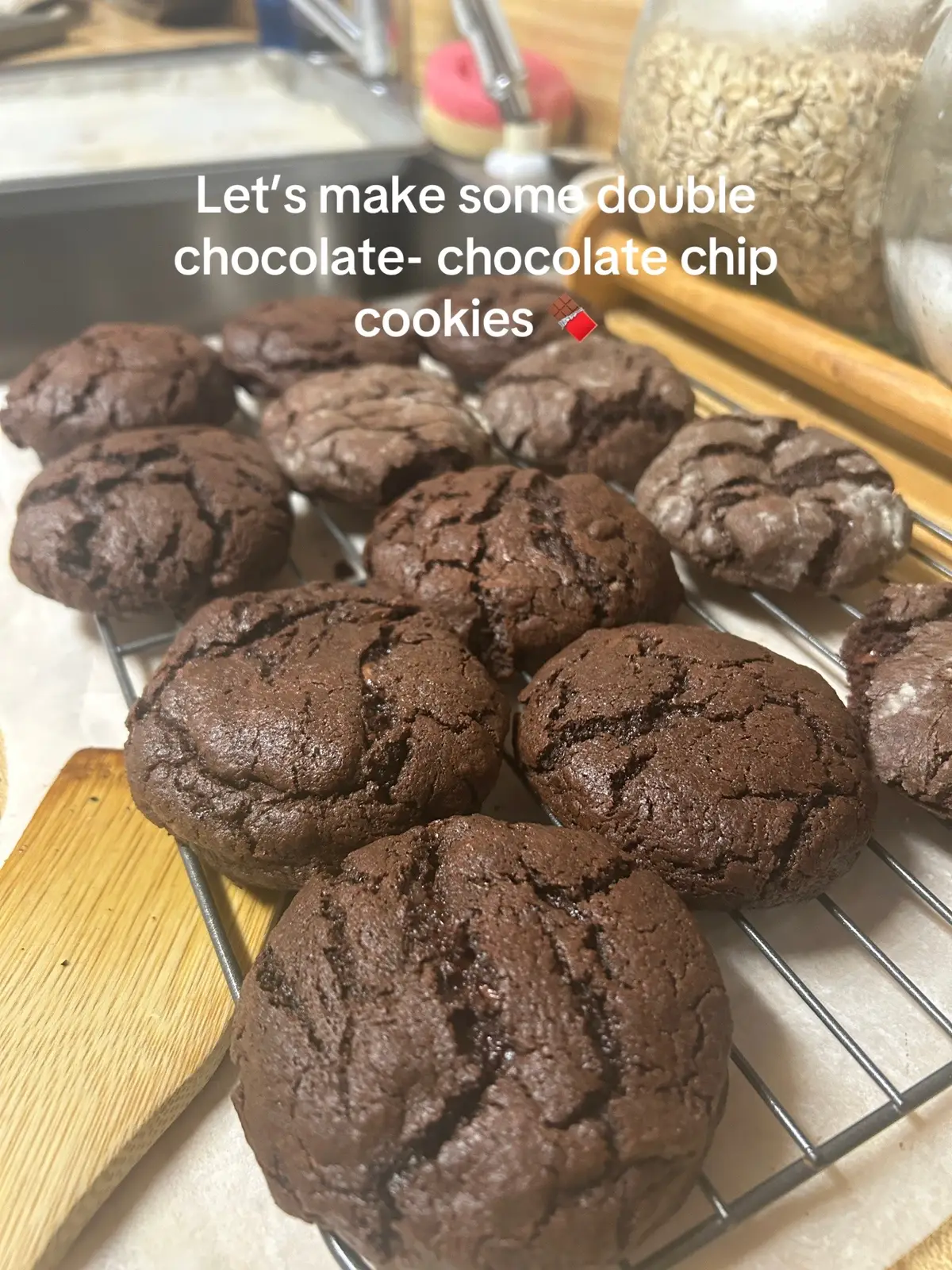 These were so good and also cover my brownie craving 🤣😂! #cookies #baking #food #blessed #Godisgood