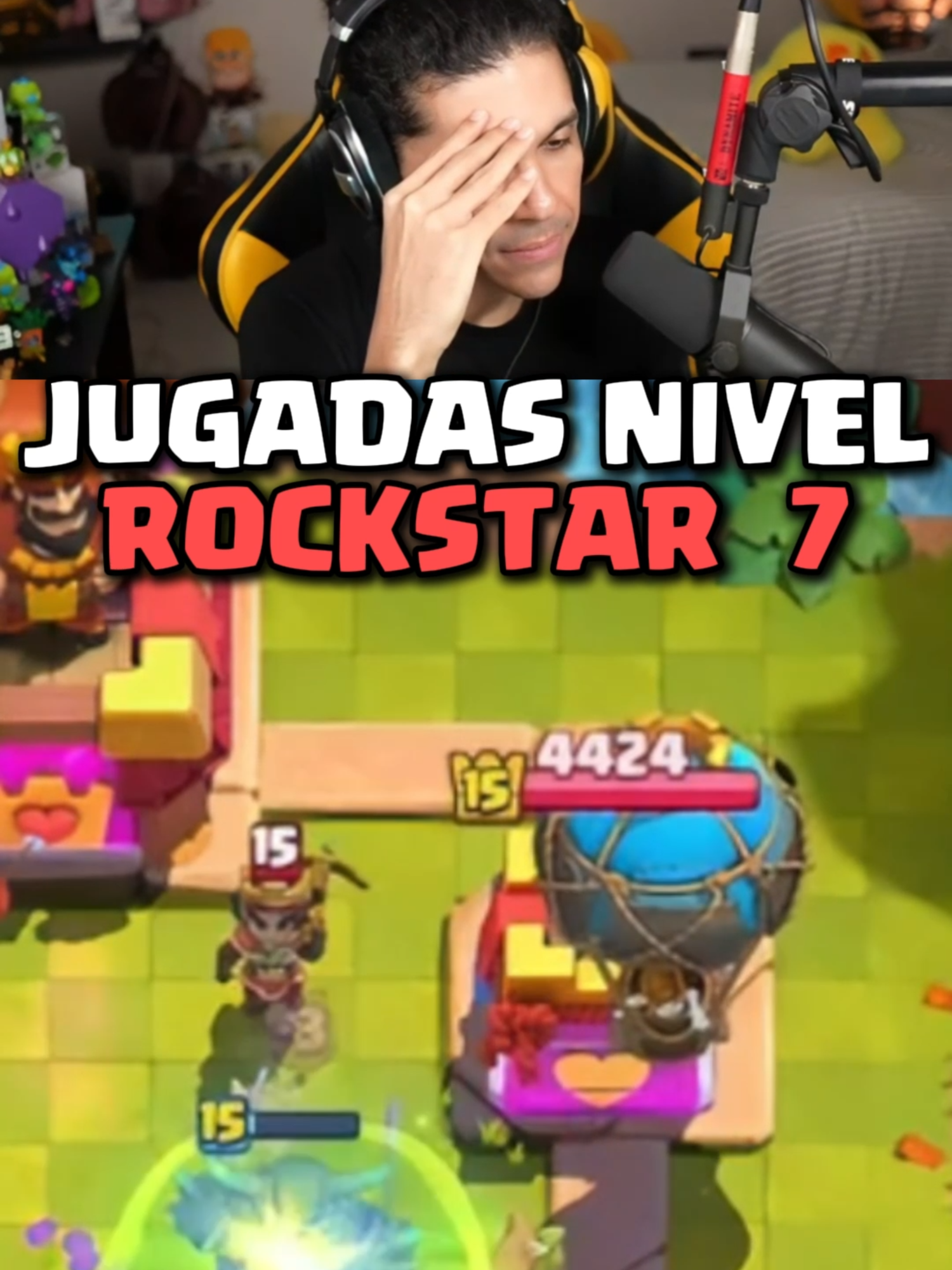 Otras MAS PEORES JUGADAS de clash!! #clashroyale #clashtok #videojuegos #paratii #fyp