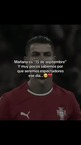 Mañana ya es 15 de septiembre😭 #paratiiiiiiiiiiiiiiiiiiiiiiiiiiiiiii #15deseptiembre #espectador #futbol⚽️ 