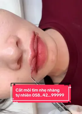 Cắt môi tim nhẹ nhàng #cắtmôitimtựnhiên #catmoidep #xuhuongtiktok #cătmoitim 