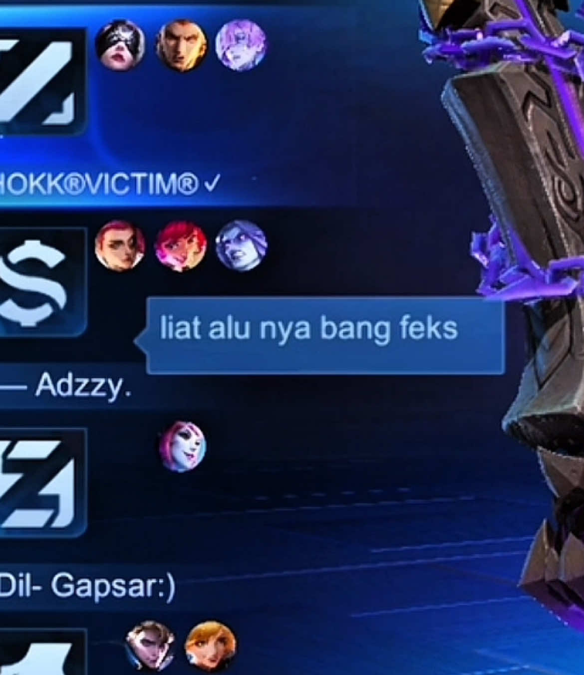 di rank imo alu sering dipakai #MLBB #alufeeks #alucardtiktok 