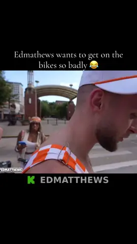 Edmathews wants to get on the bikes so badly 😂 #fyp #edmathewslive #edmatthewstokky #edmatthews #edmatty @Ed Matty 