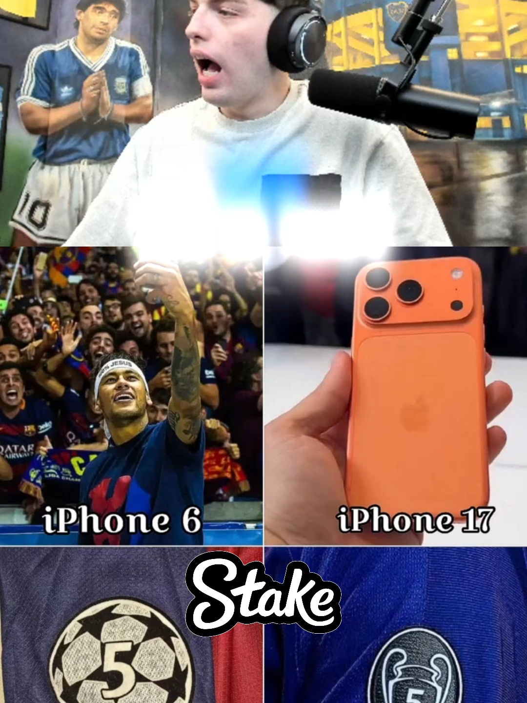 Iphone 6 y 17 #davooxeneize #futbol #realmadrid #laliga #barcelona