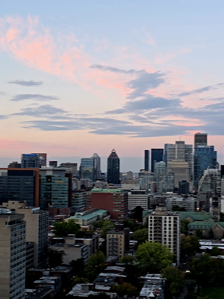 Montréal Sunset #Montreal #sunset #tiktokmontreal #mtltiktok 