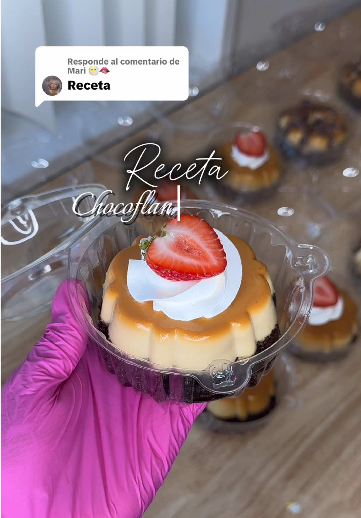Respuesta a @Mari 😶‍🌫️🫦 chocoflan individual #chocoflan#recetas #flan #postres #emprendimiento 
