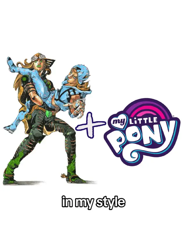 Gyro gave me work.. #mlp #sbr #jojo #jojofanart #drawing 
