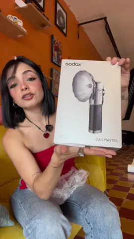Unboxing del Flash Godox Luxmaster 😭💘📸!!@Godox Official #fotografia #foto #godox #luxmaster 
