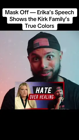 Part 1-Mask Off — Erika’s Speech Shows the Kirk Family’s True Colors#theamazinglucas #news #breakingnews #fyp #theamazinglucasnews 