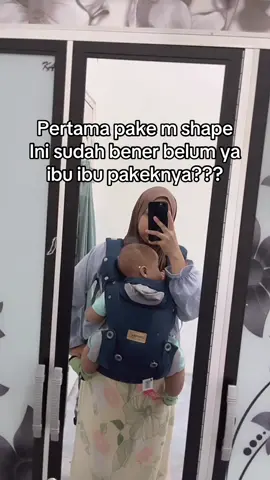 Bertanya dengan nada lembut #seputarbayi #mshape #gendonganmshape #dialogue #gendongansscmshape 