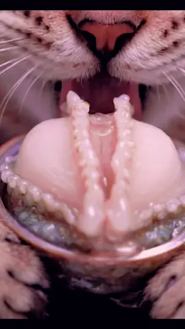 Cat loves seafood 🍣 #fypシ゚viral🖤tiktok #usatiktok🇺🇸 #catlovers #cutecat #pets 