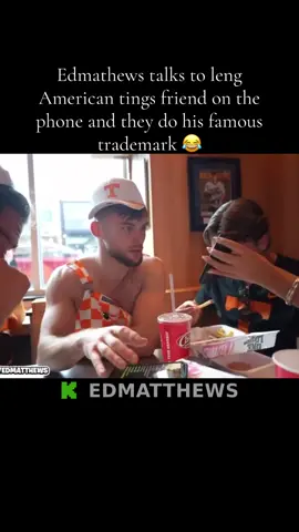 Edmathews talks to leng American tings friend on the phone and they do his famous trademark 😂 #fyp #edmathewslive #edmatthewstokky #edmatthews #edmatty @Ed Matty 