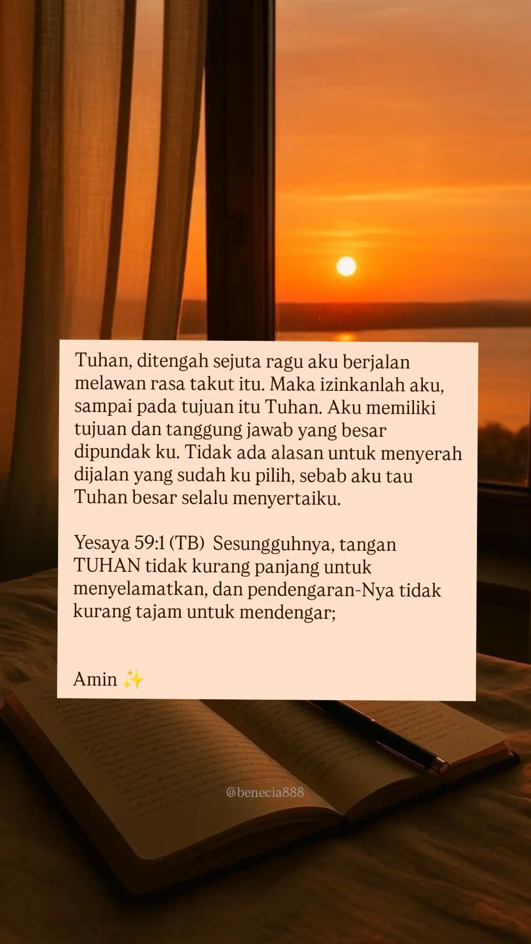 Amin Tuhan 🥺😇 #storyrohanikristen #inspirasikristen #motivasirohani #fyp 