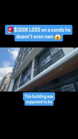 The Toronto Condo Dream is fast becoming a nightmare for many. What do y’all think?  #Canada #toronto #Condo #housingmarket  #housingcrisis 