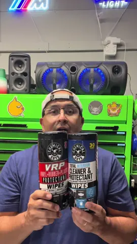 Interior exterior car detailing wipes @Chemical Guys #car #detailing #auto #cartok #carwash 