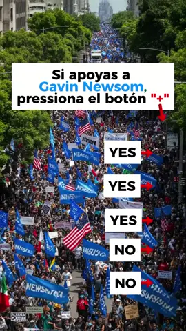 ayude Newsom cliq en + #newsom  #california  #mexico #latinosenusa 