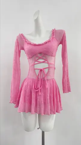 Loveeee this lace dress,nice quality and the lace gives it a pretty sensual touch to it!🥰🫶🌸#tiktokshop #womemwear #spotlightfinds #fyp #lacedress 